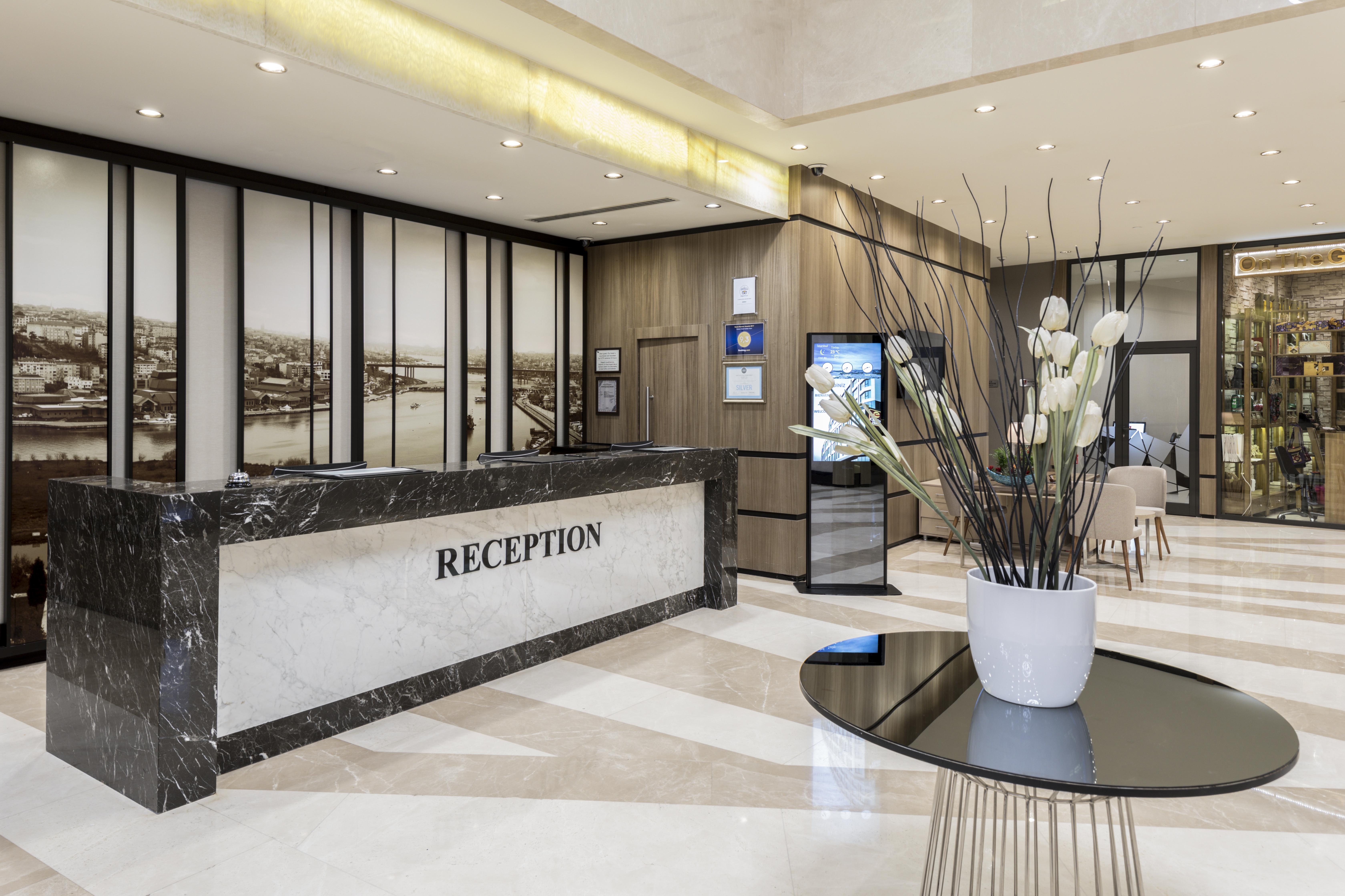 클라리온 호텔 골든 혼 이스탄불 외부 사진 Reception